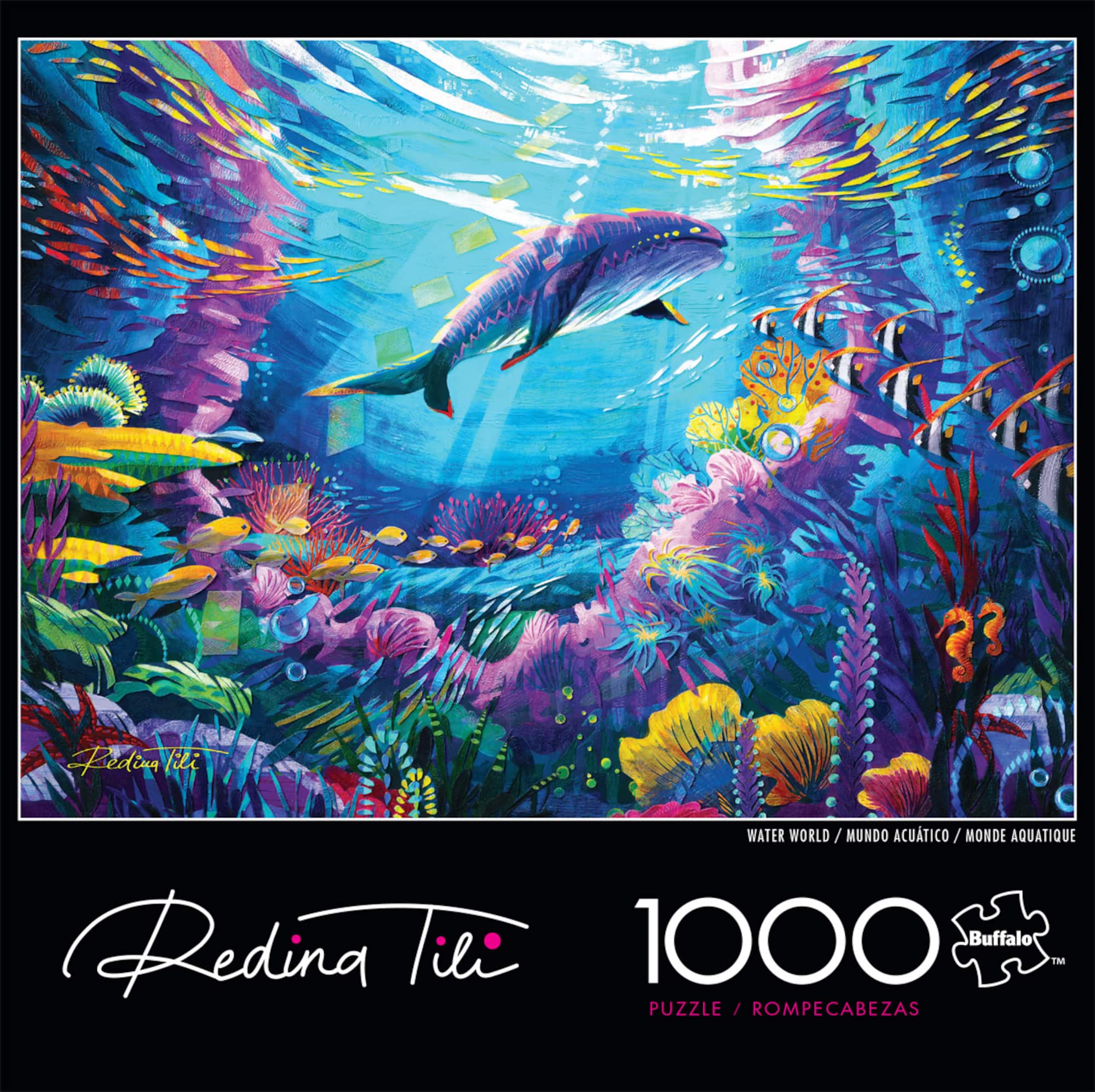 Assorted Buffalo Gold Collection 1,000 Piece Jigsaw Puzzle, 1pc.